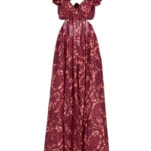 ZIMMERMAN Elegant Floral Maxi Dress
